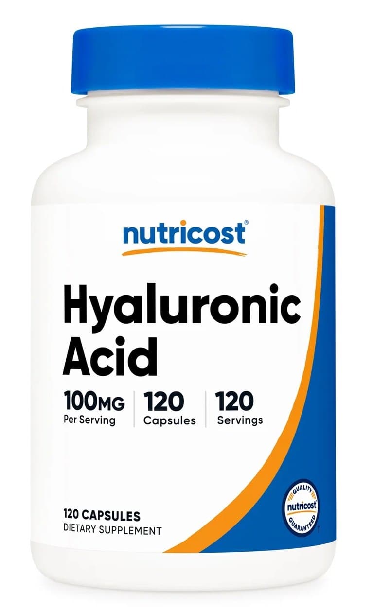 Nutricost - Ácido Hialurónico - 120 Cápsulas – Nutricost empaque