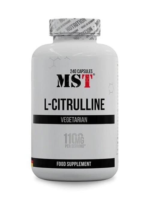 MST - L-citrulina - 240 cápsulas – empaque