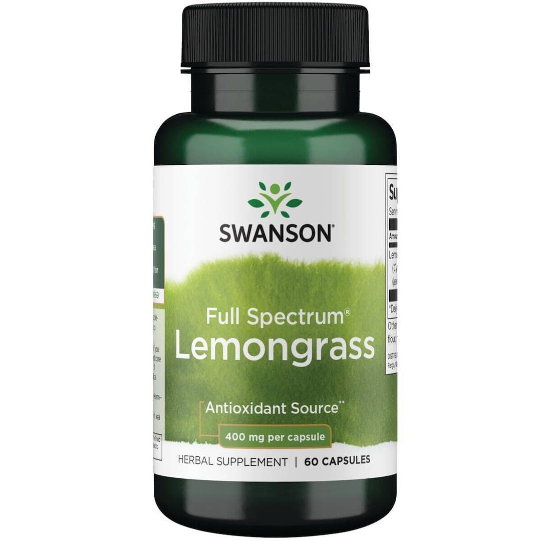 Swanson Full Spectrum Lemongrass - 400mg – Swanson opakowanie