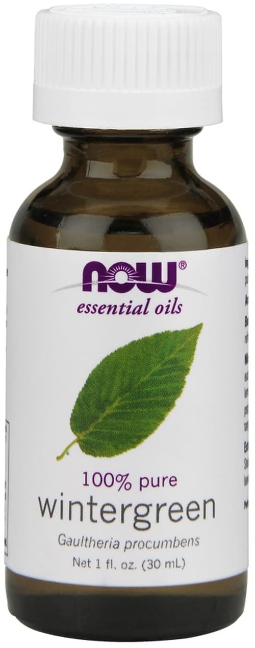 NOW Foods - Aceite esencial, Aceite de gaulteria - 30ml. – NOW Foods empaque
