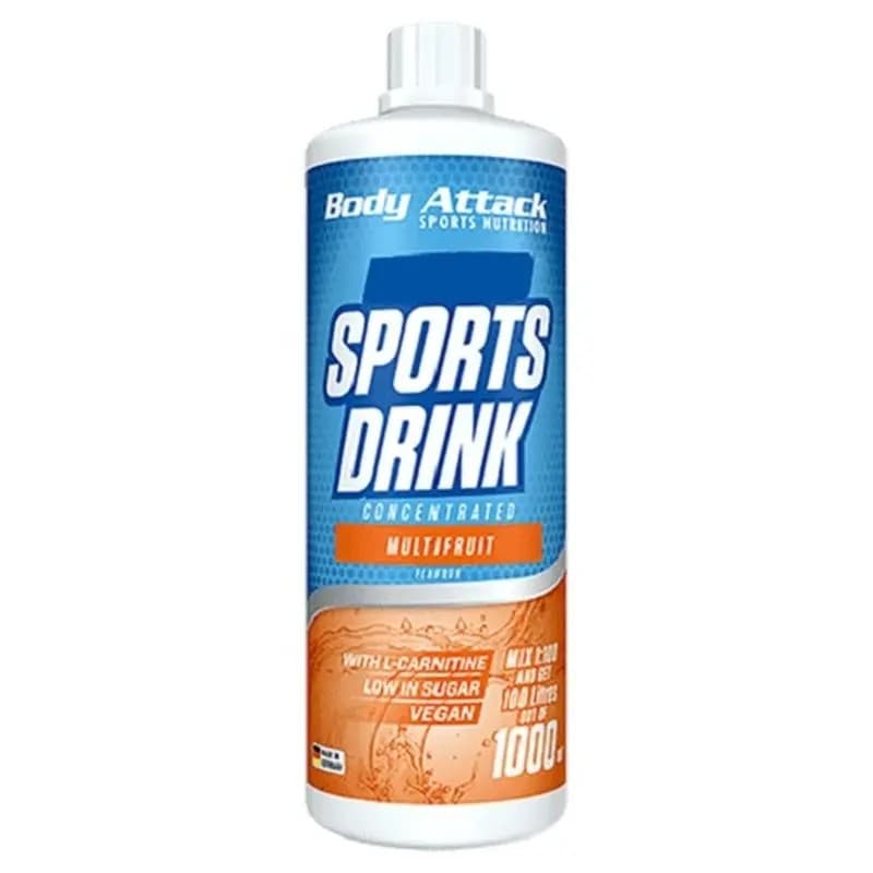 Body Attack - Sportgetränk, Konzentrat – Body Attack Verpackung