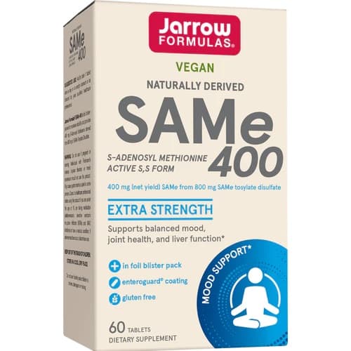 Jarrow Formulas Natural SAMe Potencia Completa 400 – Jarrow Formulas empaque