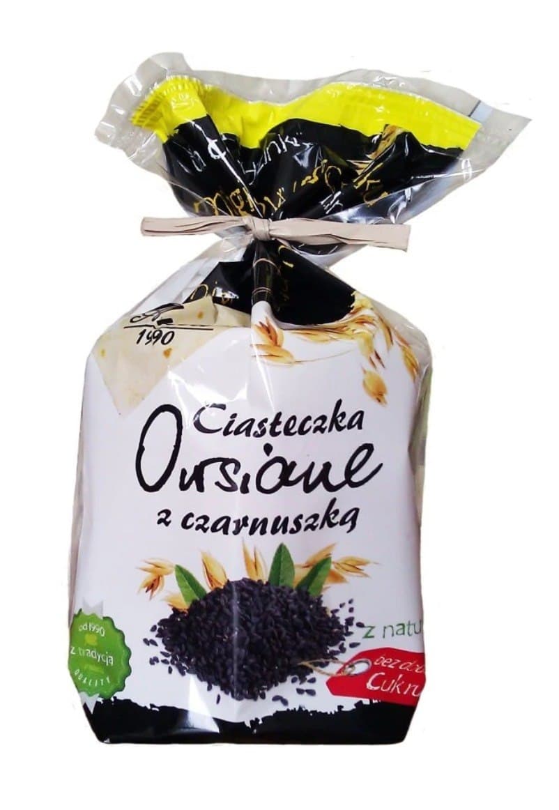 ANIA Oat Cookies with black cumin without added sugar 150 g | EKO WITAL – EkoWital packaging