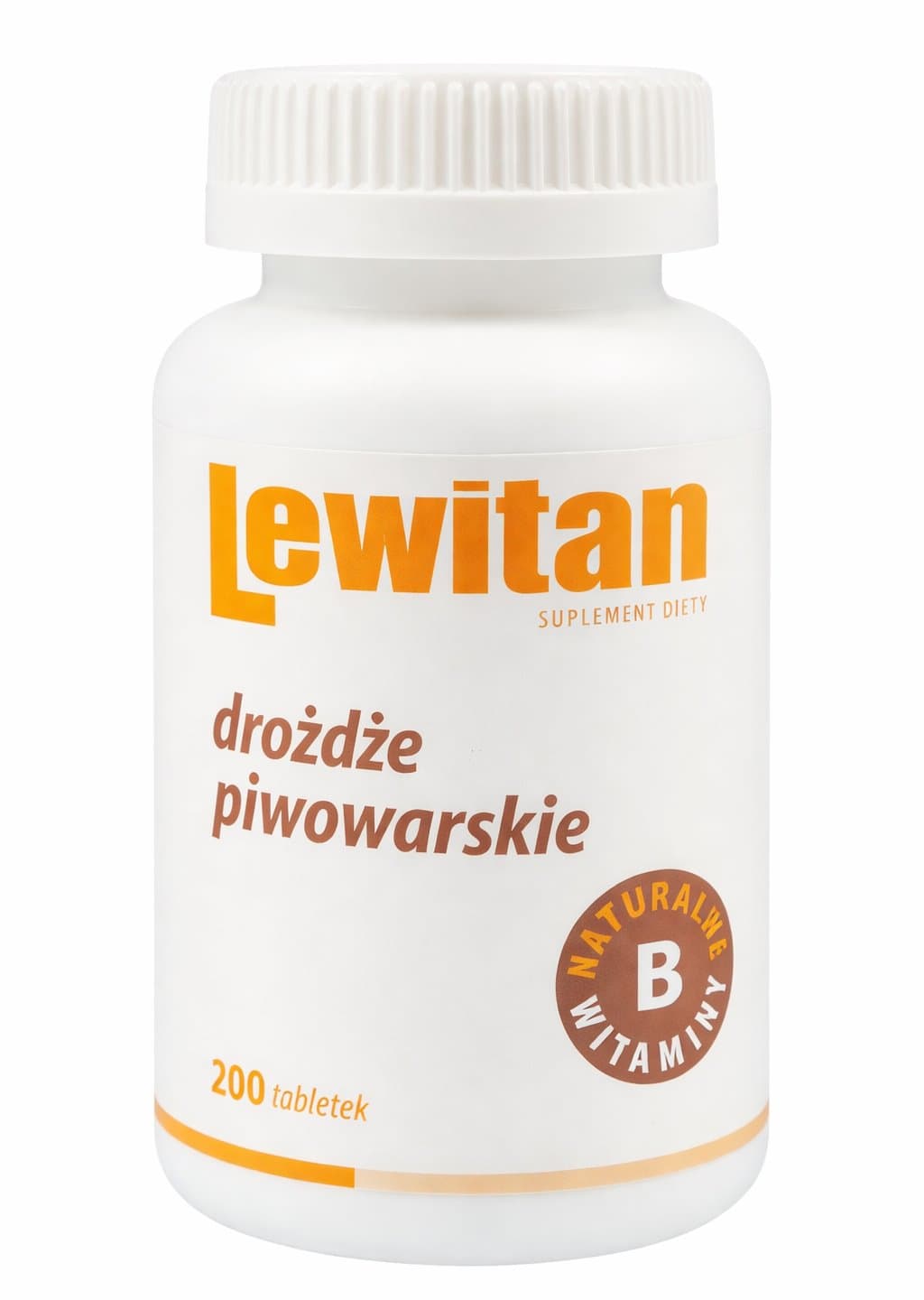 Lewitan - Brewer'S Yeast - 200 Tabs – Lewitan förpackning