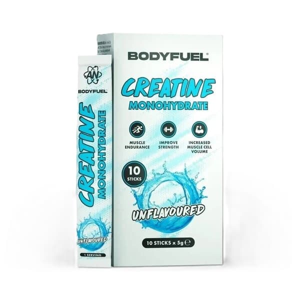 Bodyfuel - Creatine Monohydrate Sticks, Sans Arôme - 10 x 5g – Bodyfuel emballage
