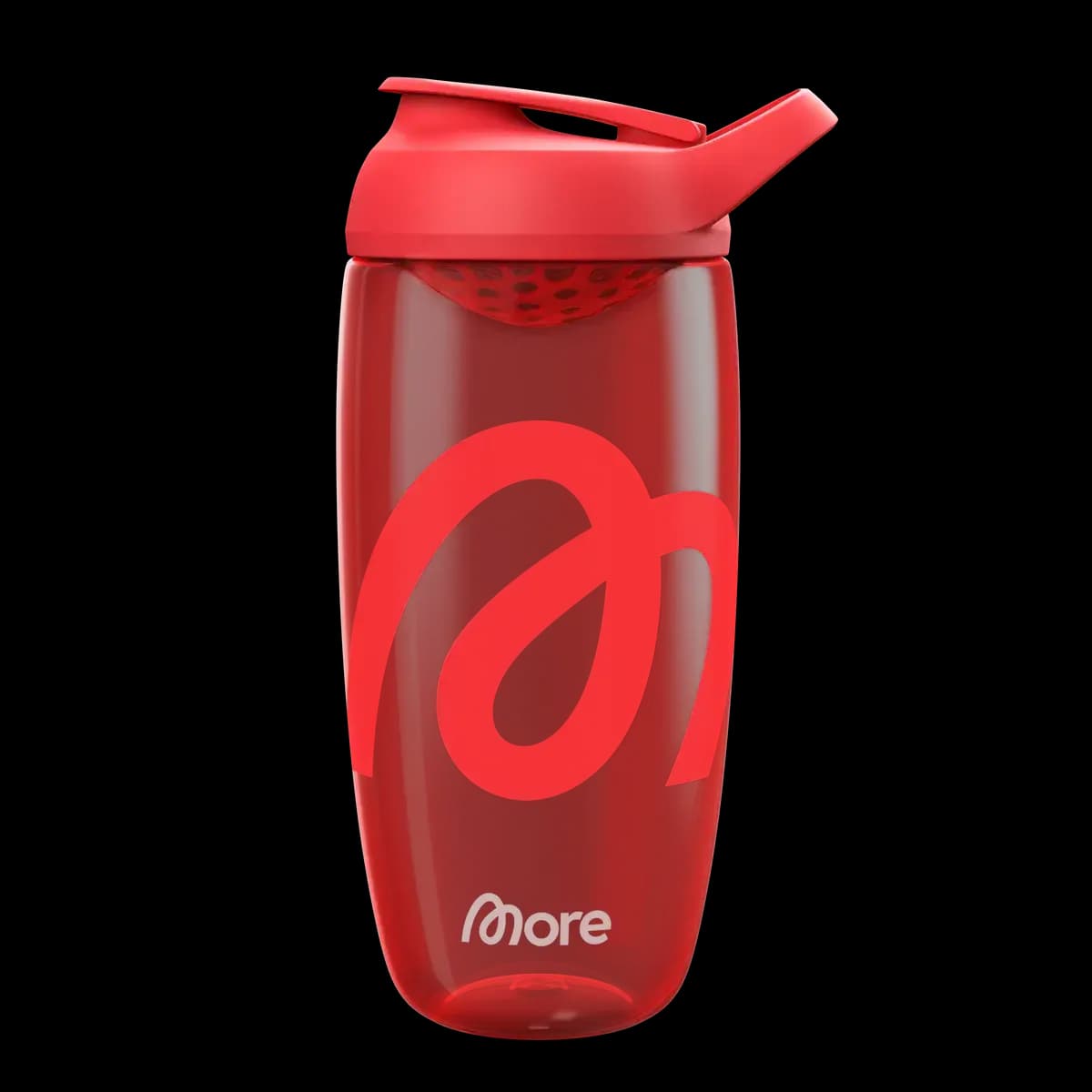 MORE NUTRITION - Shaker - 700 ml, rouge – MORE NUTRITION emballage