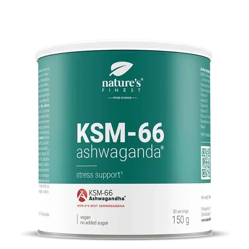 NUTRISSLIM D.O.O. - La mejor Ashwagandha KSM-66 de la naturaleza 150 g – NUTRISSLIM D.O.O. empaque