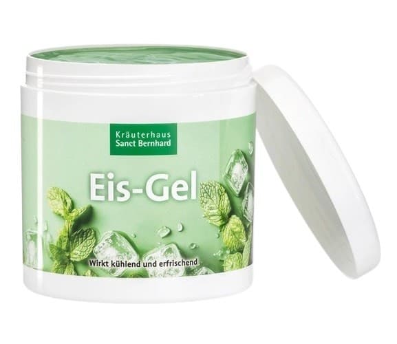 Kräuterhaus Sanct Bernhard - Ice Gel - 500 ml – Kräuterhaus Sanct Bernhard förpackning