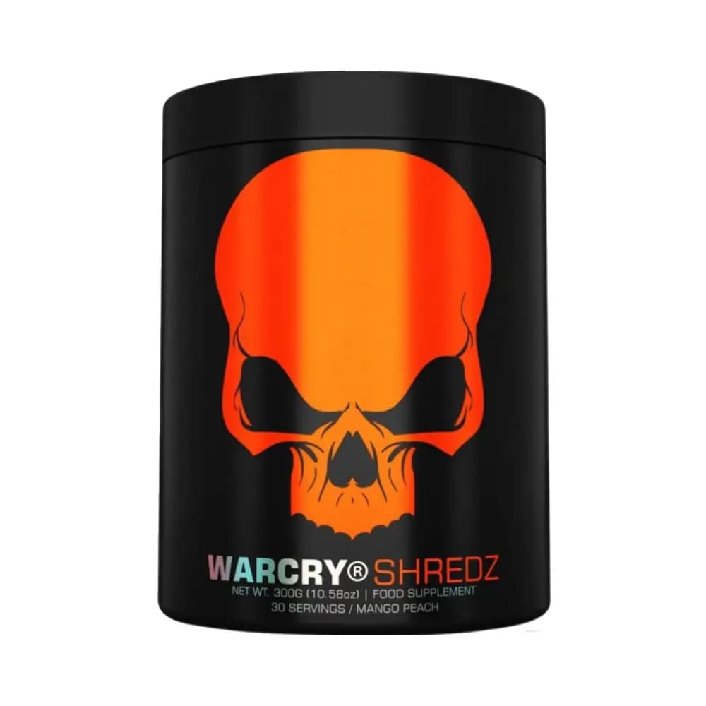 Genius Nutrition WARCRY Shredz Pre-Workout – Genius Nutrition förpackning