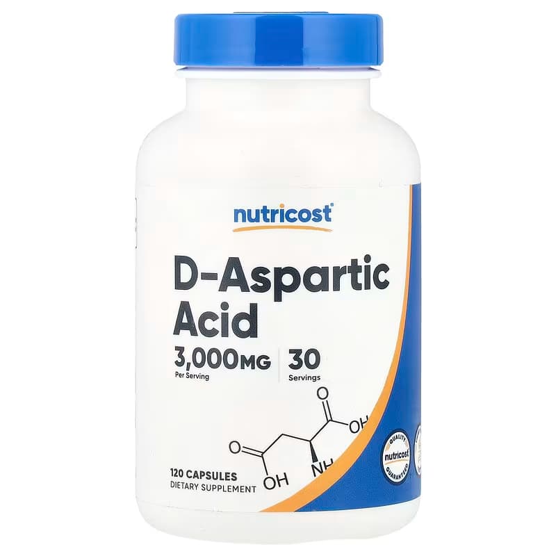 Nutricost - D-Aspartic Acid – Nutricost opakowanie