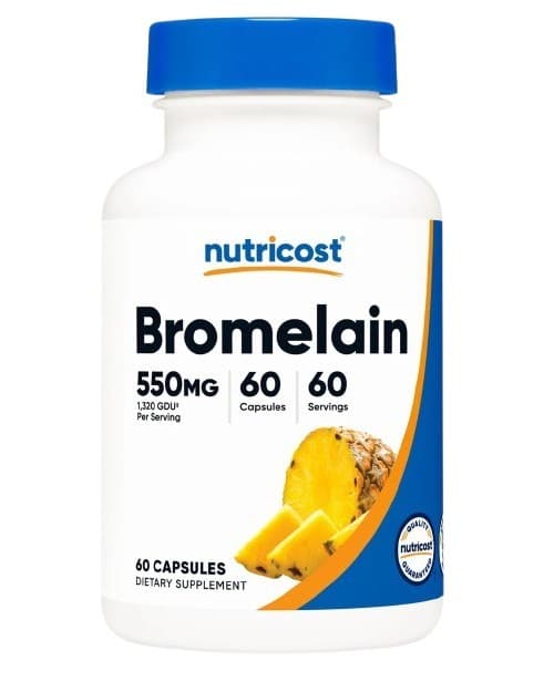Nutricost - Bromélaïne - 60 Capsules – Nutricost emballage