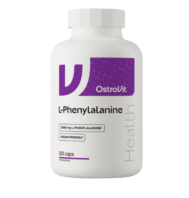 OstroVit - L-Phenylalanine, 1500mg - 120 caps – OstroVit förpackning