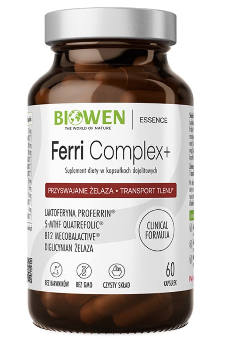 Biowen - Ferri Complex+ - 60 Caps