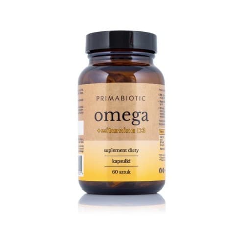 PrimaBiotic Omega 3 + Vitamin D3 60 Kapseln – Primabiotic Verpackung