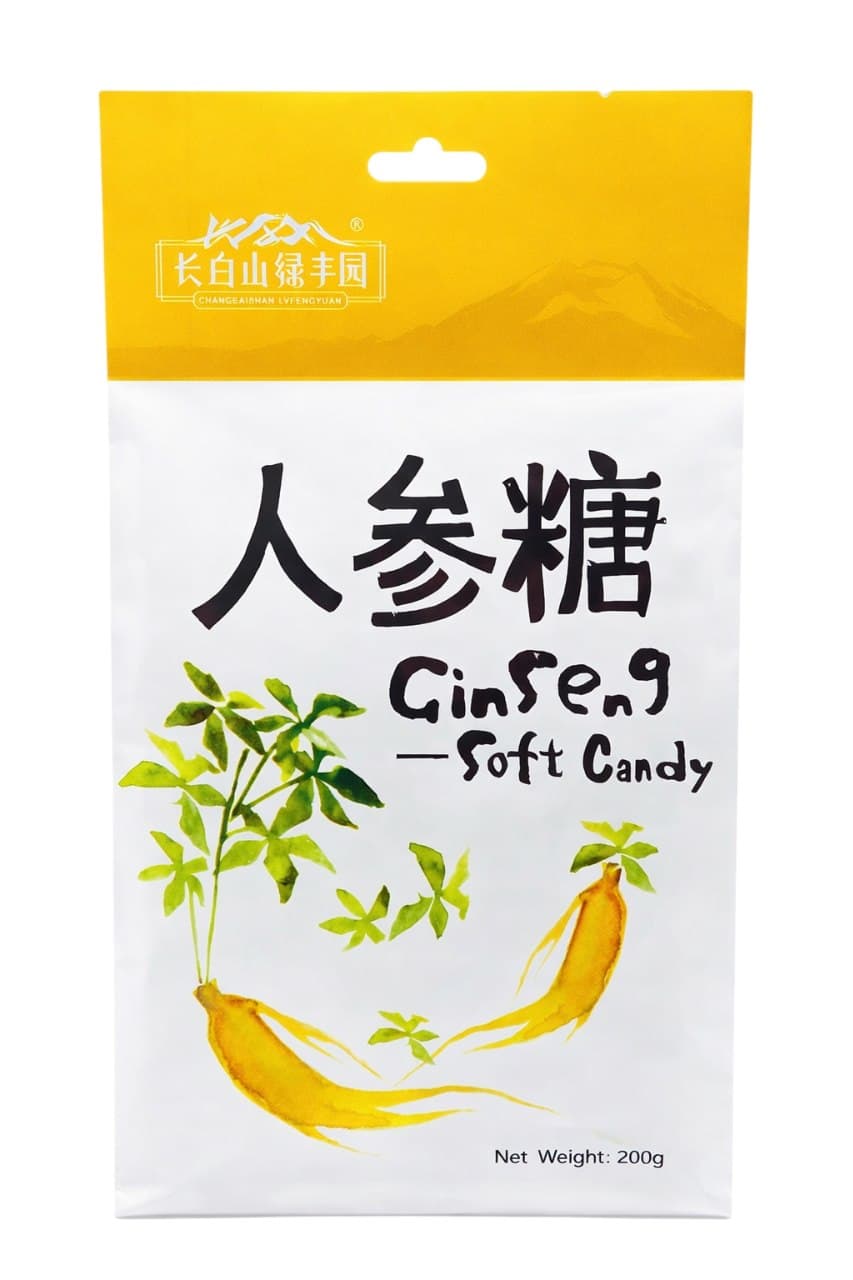 长白山绿丰园 (Changbaishan Lvfengyuan) - Ginseng Soft Candy