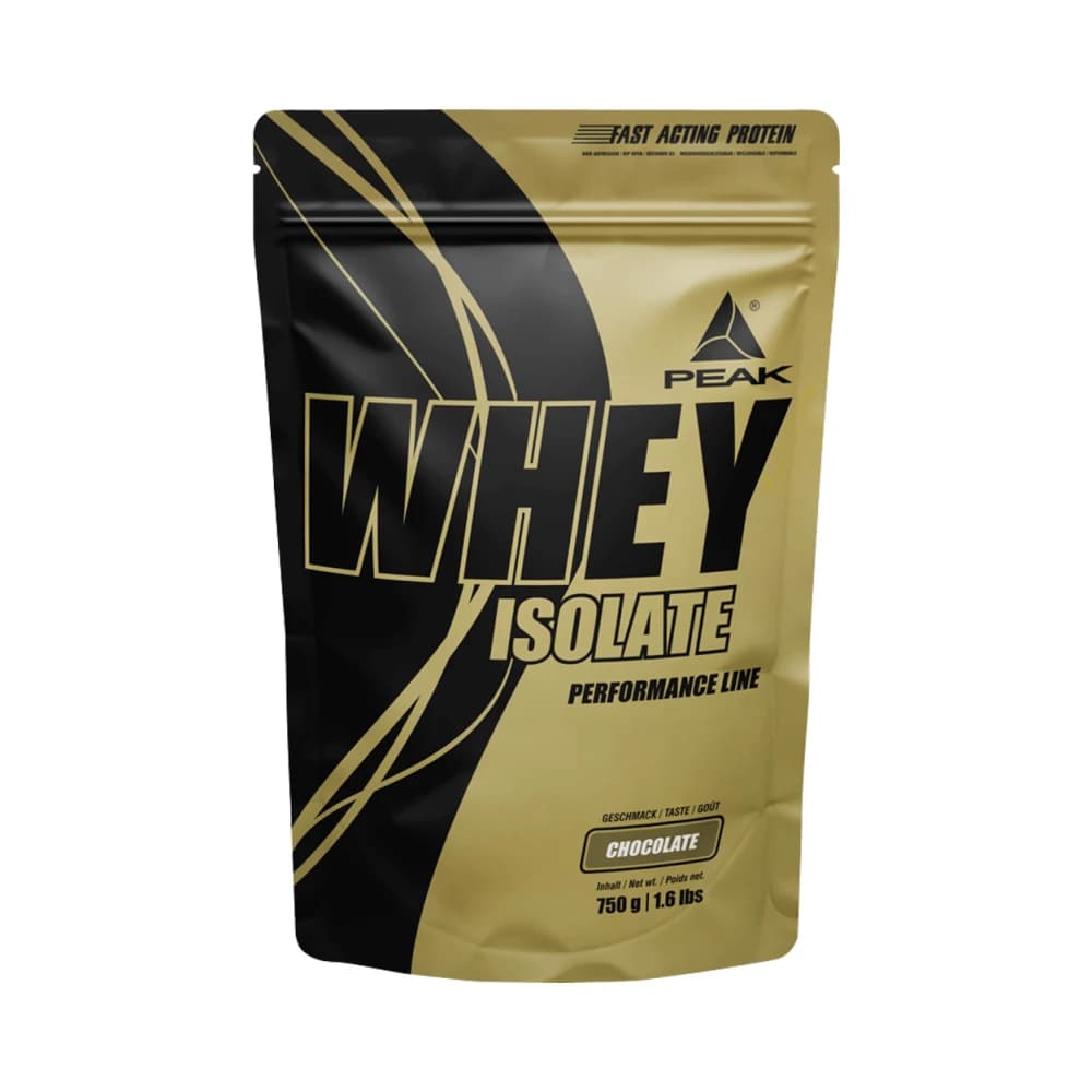 Peak Whey Protein Isolate – Peak förpackning