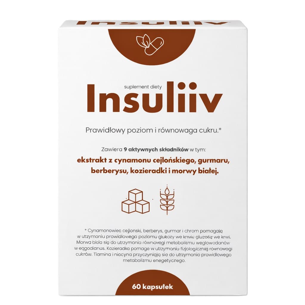 Insuliiv - Blood Sugar Balance - 60 capsules – Insuliiv packaging