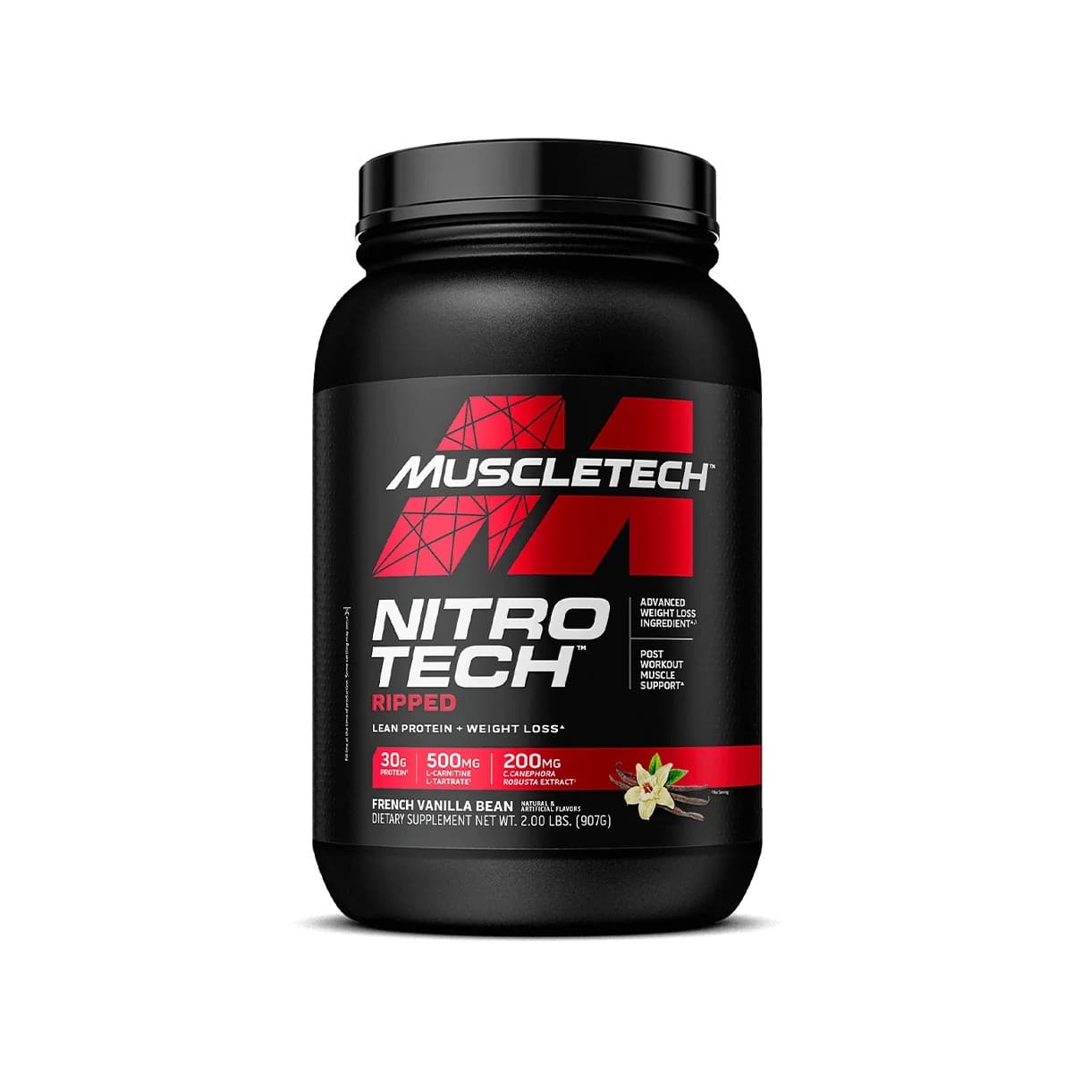 Muscletech - Nitro-Tech Ripped - French Vanilla Bean - 821g