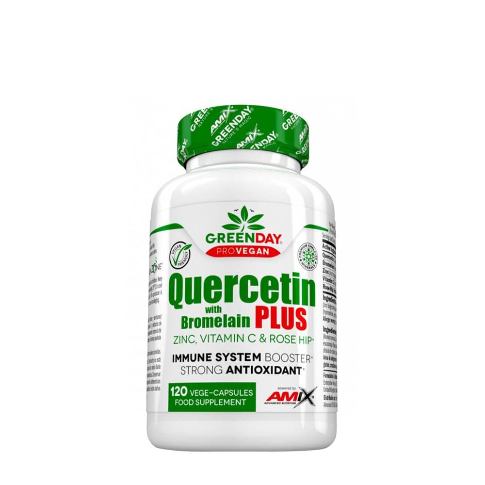 Amix Provegan Quercetin With Bromelain Plus 120 Capsules – Amix packaging