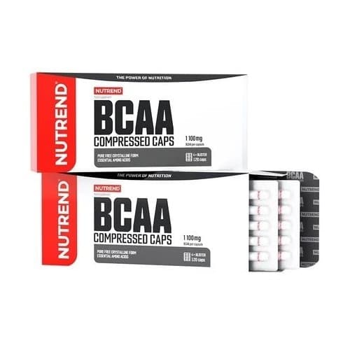 Nutrend - BCAA - 120 kapslar – förpackning