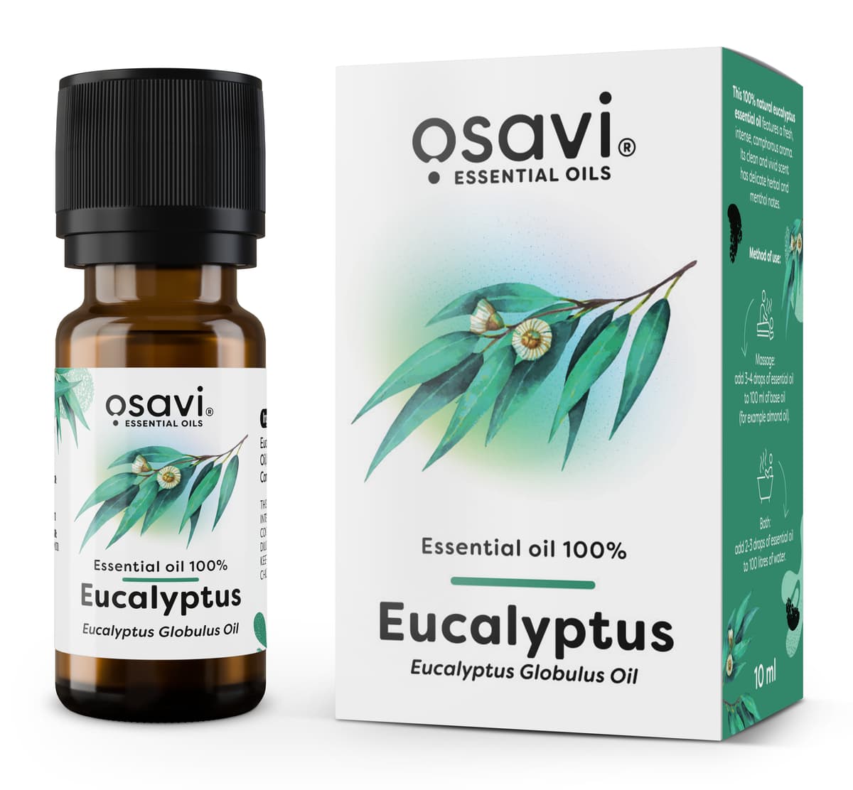 Osavi - Essential Oil 100%, Eucalyptus – Osavi verpakking