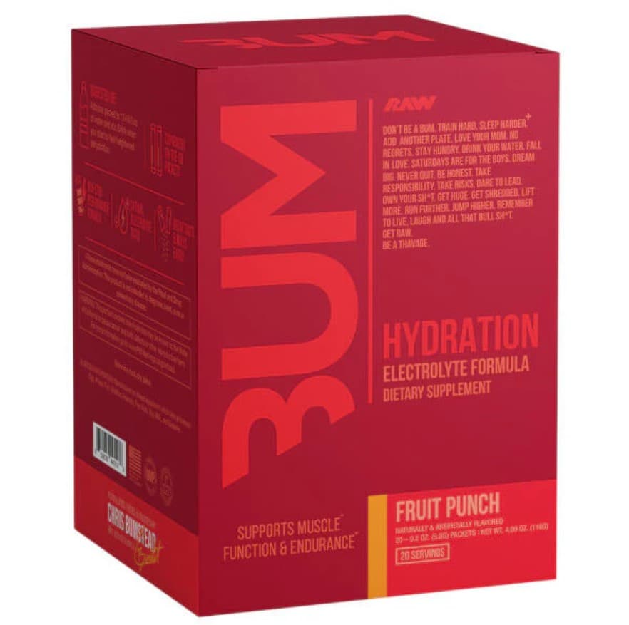 Raw Nutrition - Bum Hydration - Carbohydrate Energy