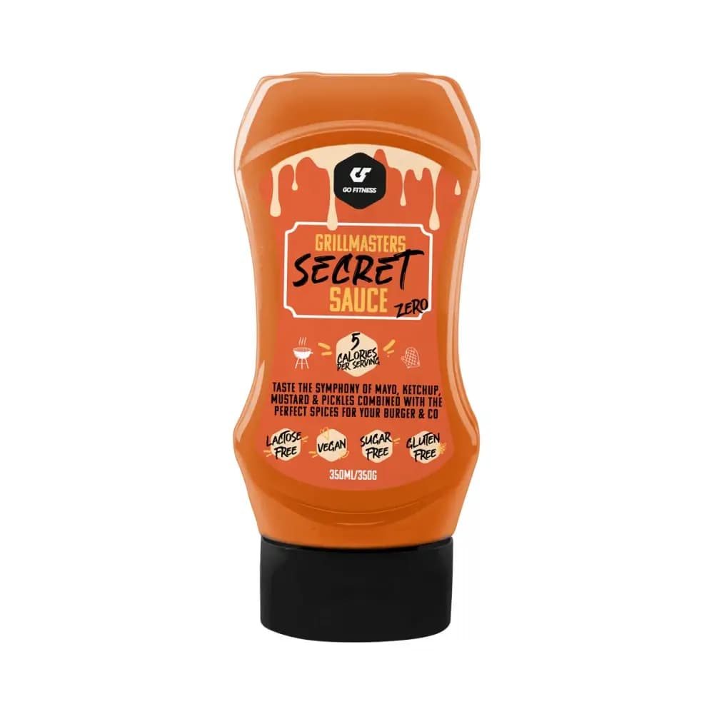 Go Fitness Zero Sauce - Calorie-Free Sauce – Go Fitness förpackning