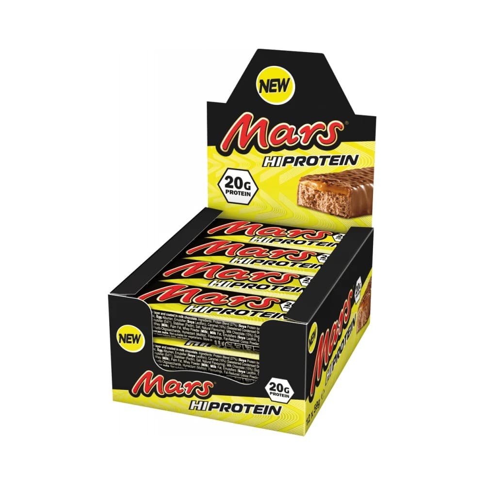 Mars - Barra de Proteína Alta (12x59g) - Original – Mars embalagem