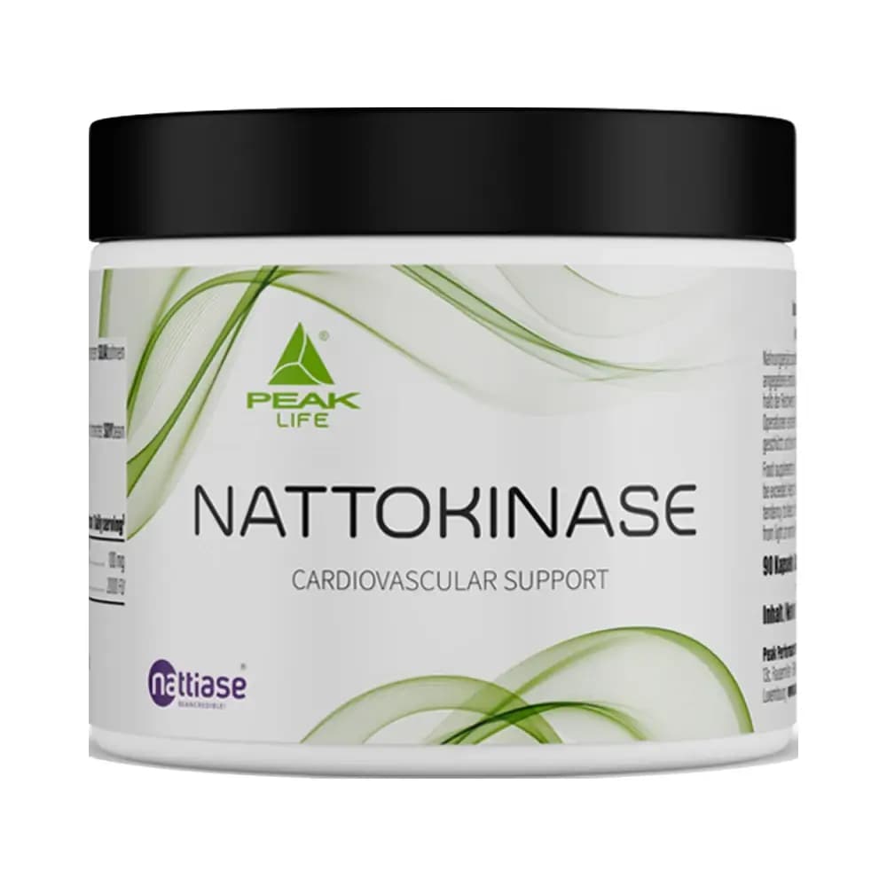 Peak Life Nattokinase 14,7% - Suplemento enzimático vegetal