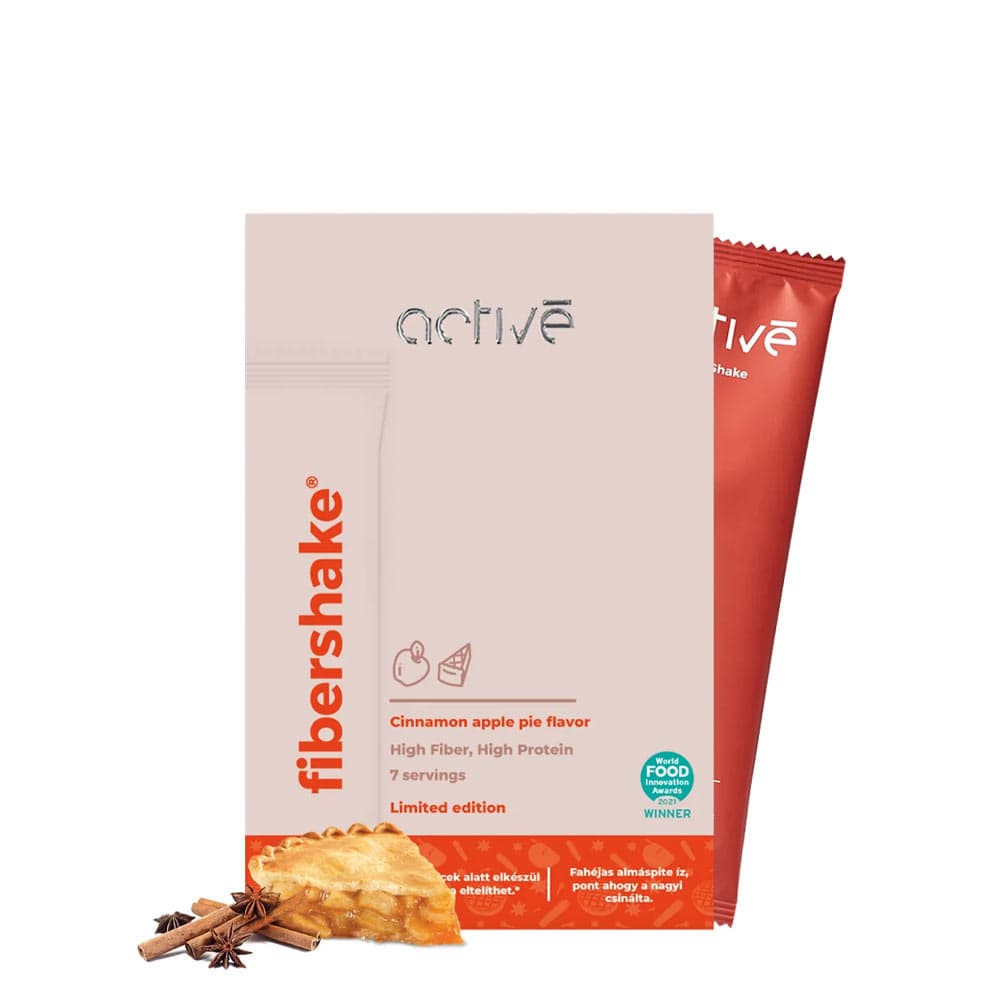 Activé FiberShake Cinnamon Apple Pie - 7 sachets – Activé förpackning