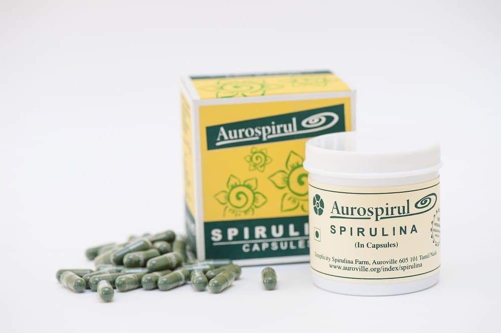 Aurospirul Spirulina – Aurospirul förpackning