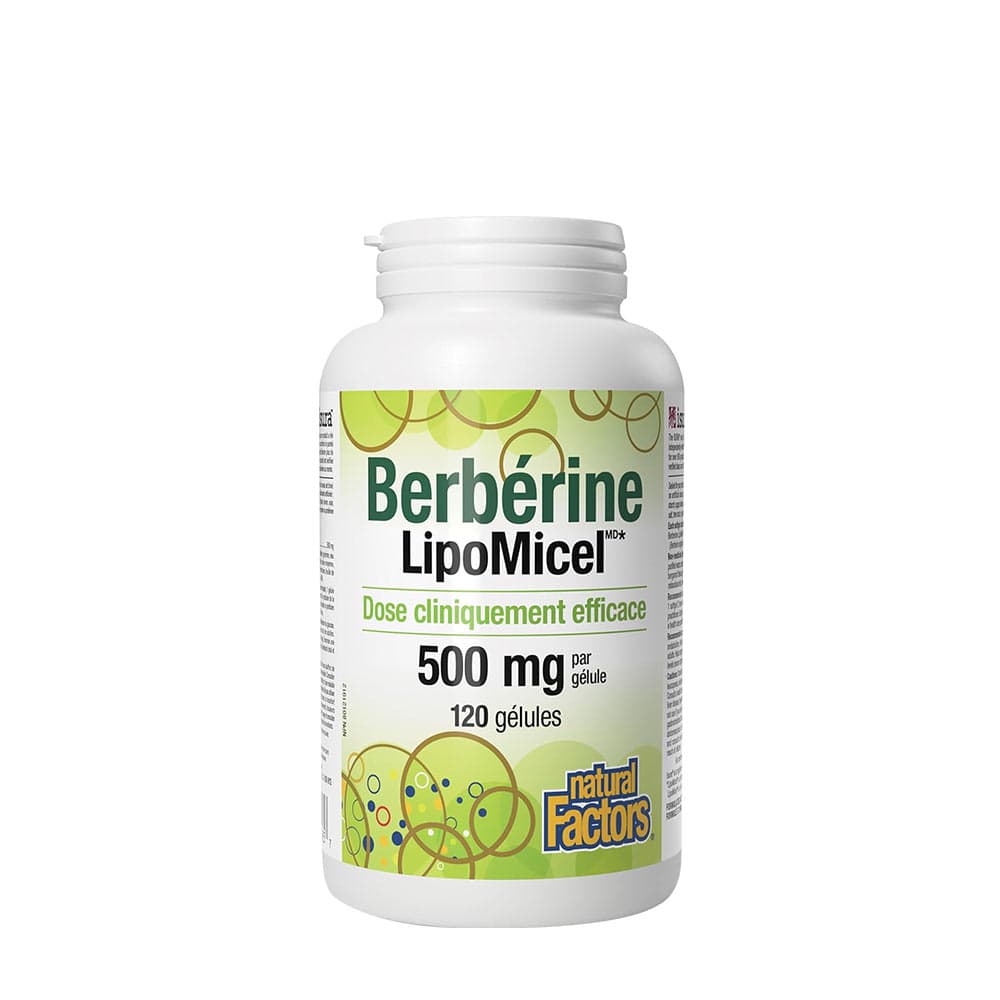 Natural Factors Berberina Lipomicel Matrix – Natural Factors confezione