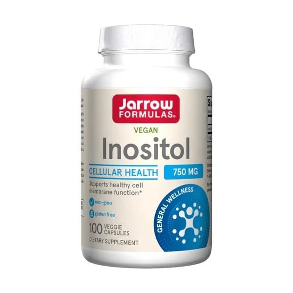 Jarrow Formulas Inositol 750mg 100 Vegan Capsules – Jarrow Formulas packaging