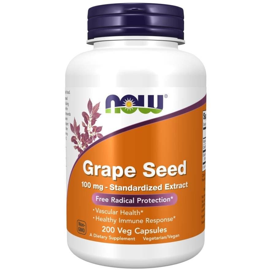 NOW Foods Extracto de Semillas de Uva – NOW Foods empaque