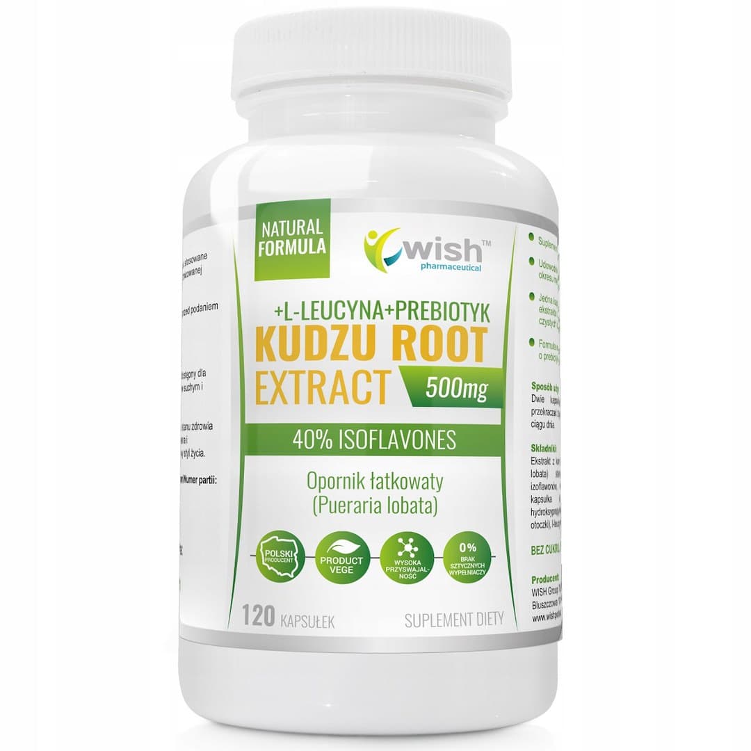 Wish - Kudzu Root Extract - 120 Caps – Wish förpackning
