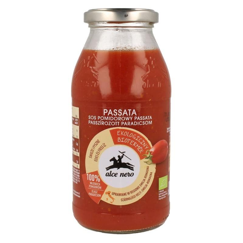 Alce Nero - Organic Tomato Passata 500g – Alce Nero packaging