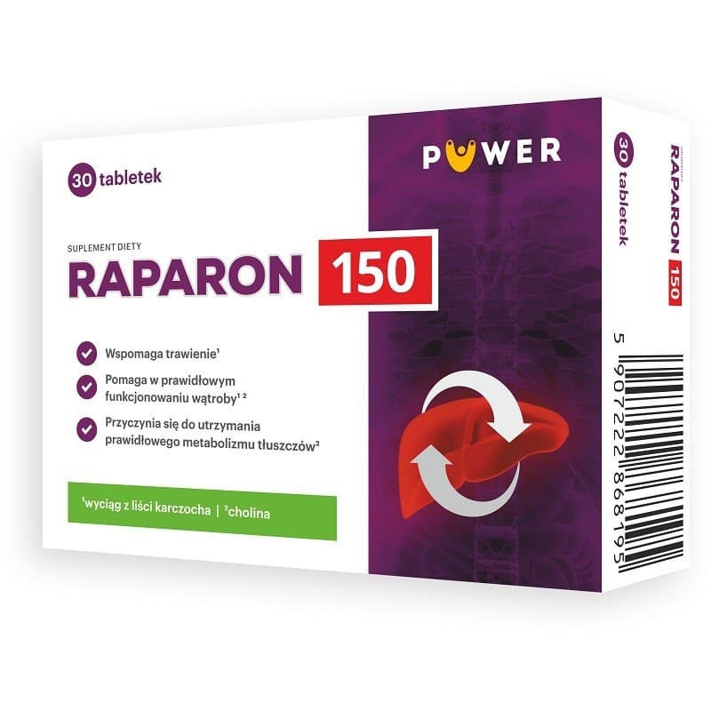 PUWER - Raparon 150 - 30 Tablets – PUWER förpackning