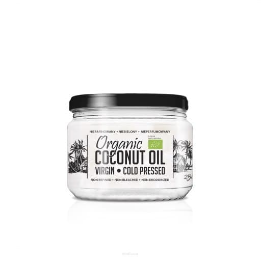 Diet-food - Biologische Extra Virgin Kokosolie – Diet-Food verpakking