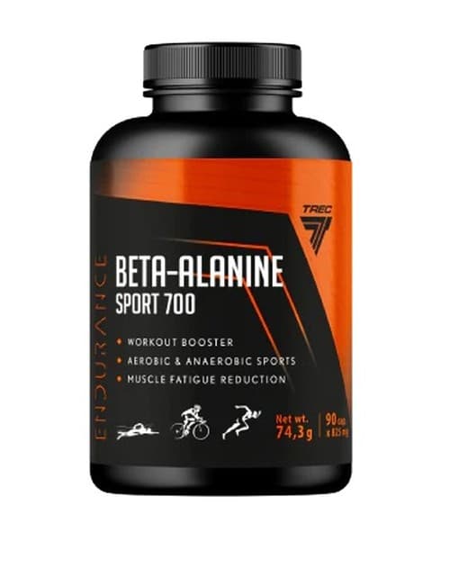 Endurance Beta-Alanine Sport 700 - 90 kapsler | Trec – Trec confezione
