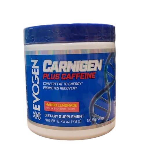 Evogen - Carnigen Plus Caffeine – Evogen packaging