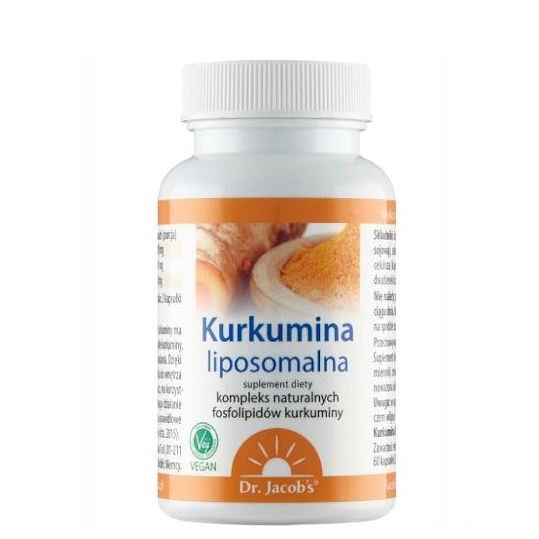 Dr. Jacob's - Curcumina liposomal - 60 cápsulas – Dr. Jacob's empaque