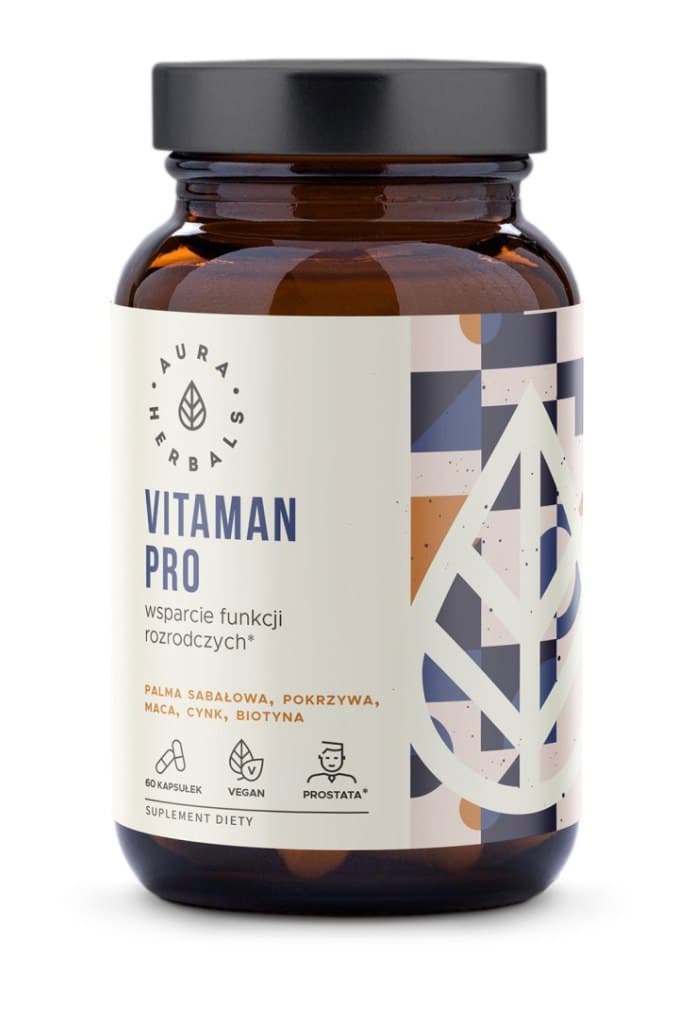 Aura Herbals Vitaman Pro 60 capsules – Aura Herbals packaging