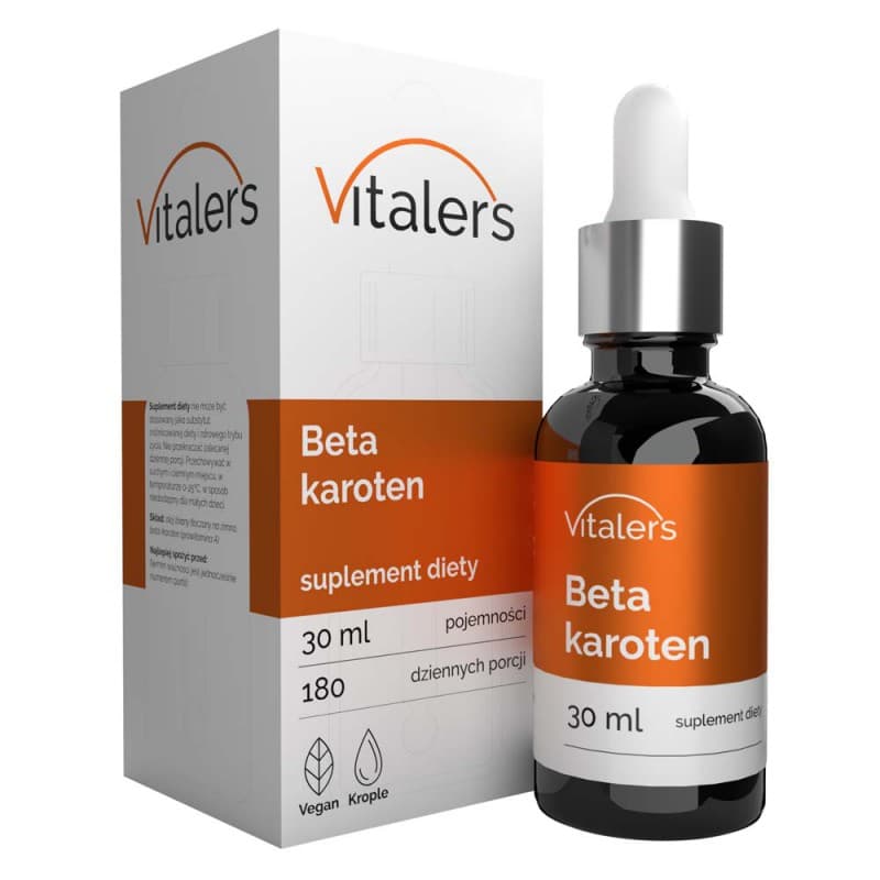 Vitaler's Bêta-carotène 3,8 mg 30 ml – Vitalers packaging