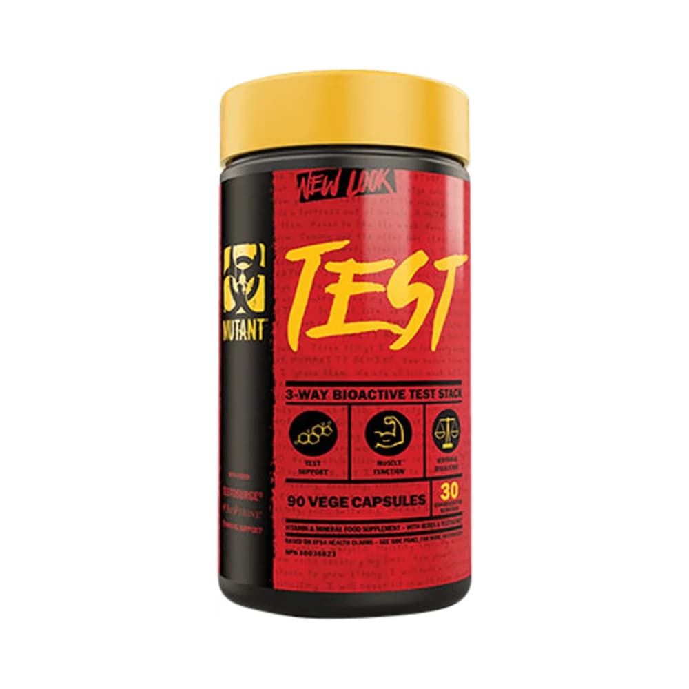 Mutant - Test - Unflavoured - 90 vege capsules (30 servings)