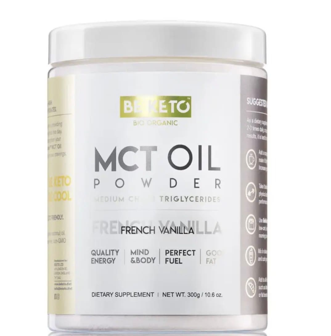 BeKeto - Polvere di Olio MCT – BE KETO confezione