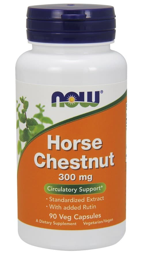 Now Foods - Horse Chestnut - 90 Vcaps – NOW Foods förpackning
