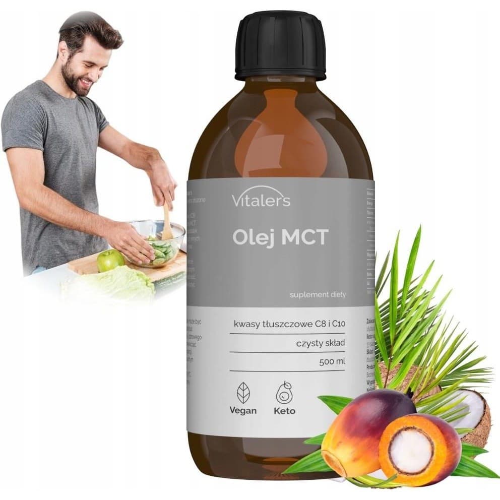 Vitaler's Óleo MCT 500 ml – Vitalers embalagem