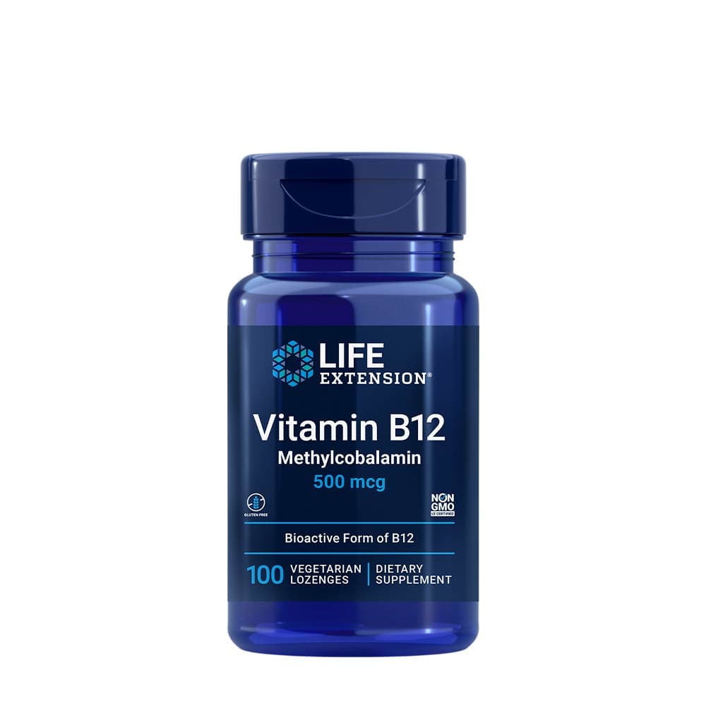 Life Extension Vitamina B12 Metilcobalamina – Life Extension empaque