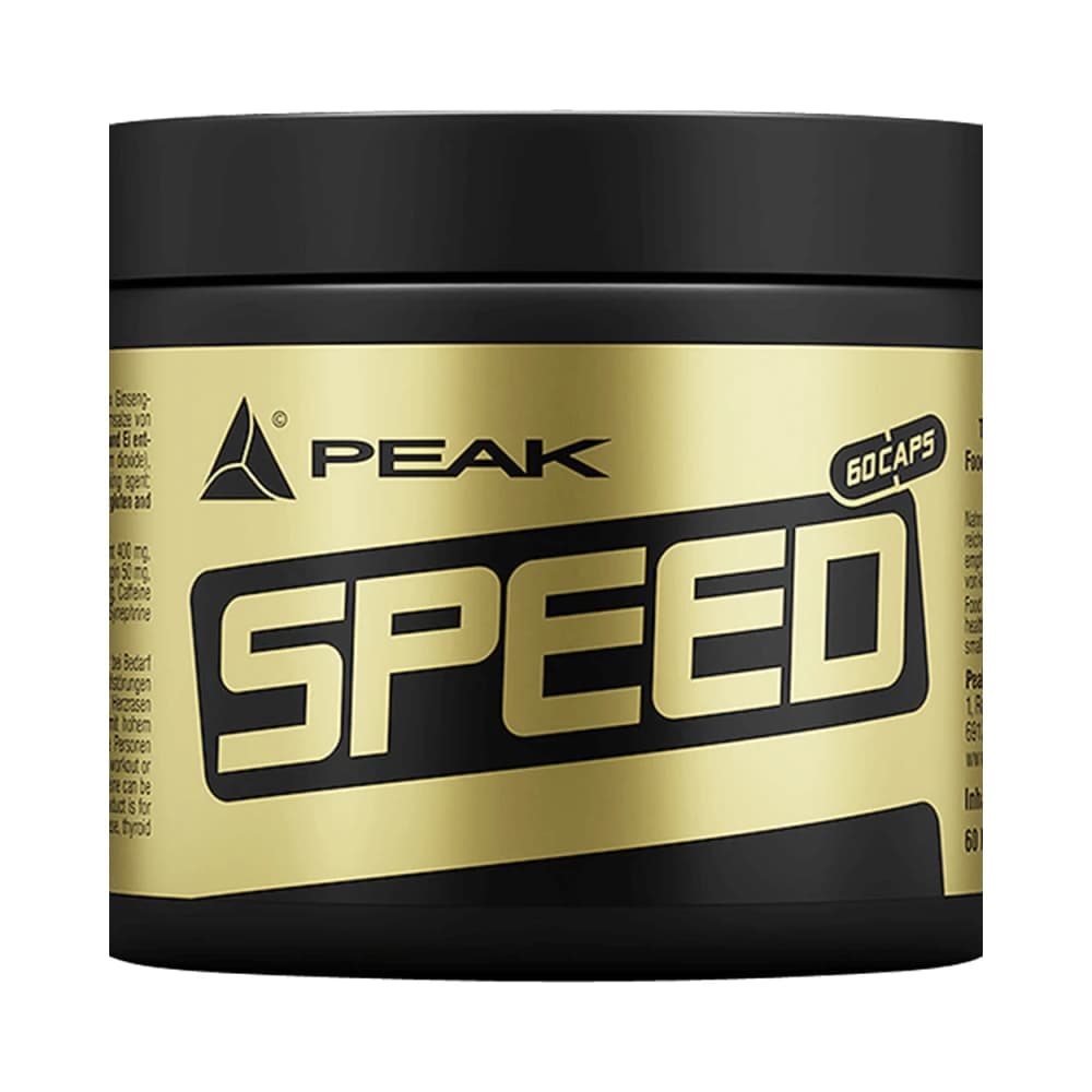 Peak - Speed - Standard - 60 capsules – Peak förpackning
