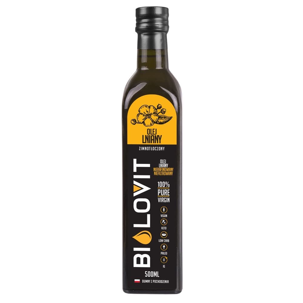 Biolovit - Organic Cold-Pressed Flaxseed Oil – Biolovit packaging